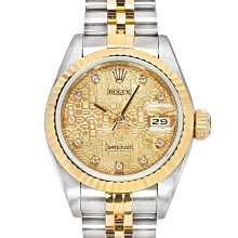 賀成交【JDPS 御典品 / 勞力士專賣】ROLEX錶 69178 MA面 18K金 26mm 附盒證 編號I-120628R 歷史價格詳細信息