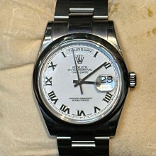 ROLEX 原裝 新款面盤 3235機芯用  126334 126333 126301 126303 白面 歷史價格詳細信息