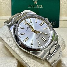 ROLEX 勞力士 124300 全新 21年 新卡 Oyster Perpetua 銀面 41mm 歷史價格詳細信息