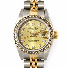 賀成交【JDPS 御典品 / 勞力士專賣】ROLEX錶 69178 MA面 18K金 26mm 附盒證 編號I-120628R 歷史價格詳細信息