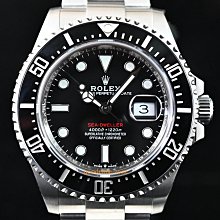 ROLEX勞力士 126600 Sea-Dweller 2018/06卡 單紅海使 MK1面盤 短期數 大眾當舖B076 歷史價格詳細信息