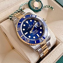 ROLEX 116613LB 半金藍鬼 40mm 2017年12月台灣公司貨盒單發票齊全 已貼RX8台中市面交 大刀亂砍者勿擾 歷史價格詳細信息