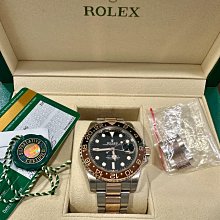 Rolex 勞力士 GMT 二地時間 126755 玫瑰金 沙士 21年 全新 原鑲鑽石 126715 歷史價格詳細信息