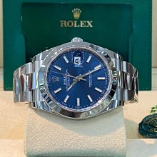 ROLEX 勞力士 124300 21年 全膜 全新 OP Tiffany 藍面 41mm 126000 歷史價格詳細信息