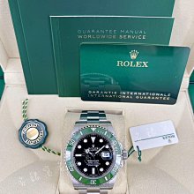 Rolex 勞力士 116610LV 綠水鬼 40MM Submariner 綠面 126610 2020年 歷史價格詳細信息