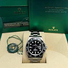 《台南腕錶職人》勞力士124060 無日曆黑水鬼 41m 全新未使用 2024年單*已售 可預訂* 歷史價格詳細信息