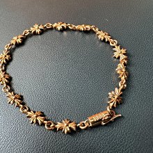 現貨Chrome Hearts克羅心天然黑曜石八銀珠手串歐美潮韓版925純銀十字架手鏈男女明星同款熱銷 歷史價格詳細信息