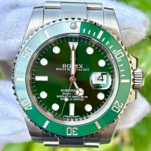 Rolex 勞力士 116610LV 綠水鬼 40MM Submariner 綠面 126610 2020年 歷史價格詳細信息