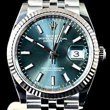ROLEX 勞力士126233 Datejust 稀有停產款面 金棕梠面 -36mm 歷史價格詳細信息