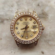 69173 6917 女妝表 中金 半金代用錶帶錶耳 實k金非電鍍 包金 表帶表耳 歷史價格詳細信息