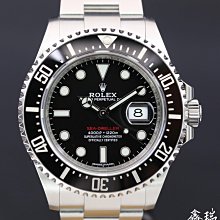ROLEX勞力士 126600 Sea-Dweller 2018/06卡 單紅海使 MK1面盤 短期數 大眾當舖B076 歷史價格詳細信息