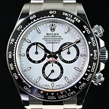 ROLEX 勞力士 126500LN 全新未使用 最新日期 2024/ 7月 新款白熊貓 最便宜的價格 大眾當舖L778 歷史價格詳細信息