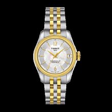 Tissot 天梭寶環系列天文臺認證款鋼帶80機芯機械女腕錶 T1082081111700 歷史價格詳細信息