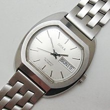 【timekeeper】70年代瑞士製Helon海龍大錶徑25石不鏽鋼日期/星期自動錶(庫存新品)(免運) 歷史價格詳細信息