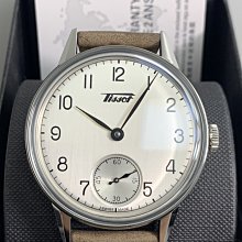 TISSOT 天梭 小秒針手上鍊懷錶(附鍊)-銀x白/49.55mm T83640113 歷史價格詳細信息