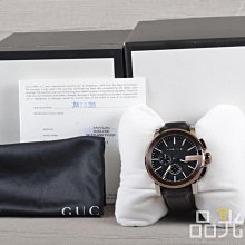 【品光數位】GUCCI G-CHRONO 黑色錶帶 YA101204 石英 錶徑:44mm #125524T 歷史價格詳細信息