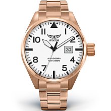 【AVIATOR】飛行員 AIRACOBRA P43 飛行風格 機械錶 男錶 手錶(V33903410) 歷史價格詳細信息