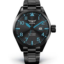 【AVIATOR】飛行員 AIRACOBRA P43 飛行風格 機械錶 男錶 手錶(V33903410) 歷史價格詳細信息
