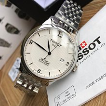 現貨TISSOT Le Locle Powermatic 80 白色錶盤 玫瑰金色配銀色不鏽鋼錶帶 男士 自動機械錶 T0064072203600 天梭腕錶 歷史價格詳細信息