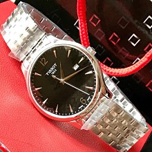 TISSOT Tradition 羅馬經典大三針石英腕錶-黑/42mm T0636101605800 歷史價格詳細信息