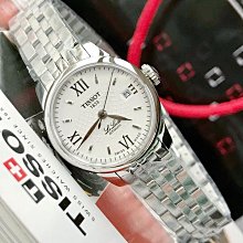 TISSOT Le Locle Lady 藝術時尚機械女錶(T41118334)-銀 歷史價格詳細信息