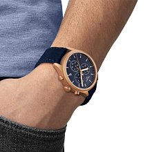現貨TISSOT Chrono XL 藍色面錶盤 啞光銀色不鏽鋼錶帶 石英 三眼計時 男士手錶 T1166171104700 歷史價格詳細信息