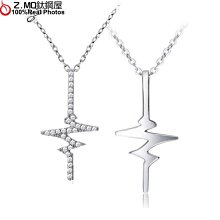 情侶對鍊 Z.MO鈦鋼屋 情侶項鍊 戒指項鍊 白鋼項鍊 戒指對鍊 扣環項鍊 環繞吊墜 刻字對鍊【AKY1119】單條價 歷史價格詳細信息