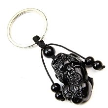 黑曜石貔貅鑰匙扣掛飾車鑰匙鍊汽車掛件吊墜創意飾品刻字高檔男士 歷史價格詳細信息