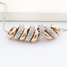 925純銀鑲鑽施家珍珠正圓珠子項鍊女簡約小眾設計感輕奢精緻小紅 歷史價格詳細信息