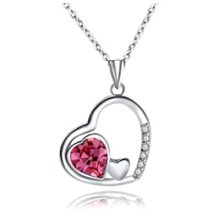 925純銀飾 時尚愛心彩鑽戒指 幸運戒指  精品戒指 招財開運幸福姻緣桃花5~玲瓏心飾 歷史價格詳細信息