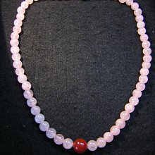 【采鑫坊】粉晶項鍊~主珠茶晶14.5mm《低起標.無底價》~ 歷史價格詳細信息