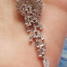 #項鍊 出三個純凈體藍綠螢石方糖吊墜 有斜孔有通孔的  肉眼 歷史價格詳細信息