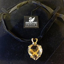 Swarovski 施華洛世奇透明水晶櫻桃金葉裝飾別針(胸針) 歷史價格詳細信息