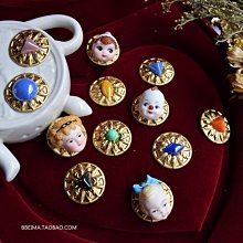 貝瑪定制中古復刻版琉璃拜師鍍真金宮廷風歐美耳釘耳夾~特價#促銷 #現貨 歷史價格詳細信息