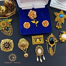 Vintage復古董首飾kirks folly夢幻玻璃浮雕甜美睡夢天~特價#促銷 #現貨 歷史價格詳細信息