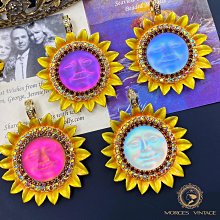 Vintage復古董首飾kirks folly夢幻玻璃浮雕甜美睡夢天~特價#促銷 #現貨 歷史價格詳細信息