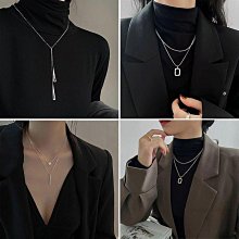 毛衣鏈長款高級感冬季秋冬簡約時尚精致掛飾裝飾小香風蛇形項鏈女~台便利 歷史價格詳細信息