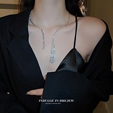 輕奢小眾高級感交叉珍珠項鏈女2023新款爆款頸鏈冷淡風簡約毛衣鏈 歷史價格詳細信息