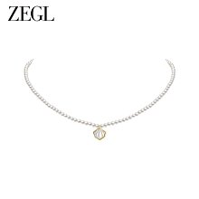 輕奢高級法式珍珠圈圈耳環2023年新款爆款小眾設計感個性氣質耳飾 歷史價格詳細信息