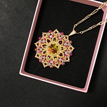 美奧莎手作飾《 項鍊 》 020   捷克水晶手作串珠/限量發售/生日禮物/交換禮物 歷史價格詳細信息