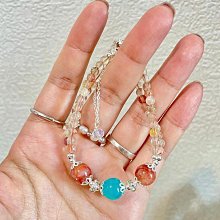 紅膠花 膠花水晶 手鍊 手環 手珠 7mm 天然 ❤水晶玉石特賣#R026-2 歷史價格詳細信息