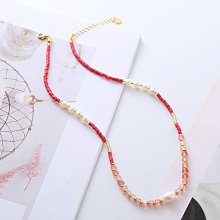 『超夯』可愛少女心多巴胺項鏈時尚氣質百搭巴洛克珍珠鎖骨鏈男女飾品流行飾品~RB11500  悅家 價格比較,價格查詢,歷史價格詳細信息