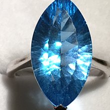 藍托帕石 托帕石 戒指 鑽石刻面 天然 ❤水晶玉石特賣#B473 歷史價格詳細信息