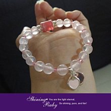 Shining☆Ruby美飾【粉晶、海藍寶創意手串，招桃花、存勇氣有智慧，上手美，女孩肯定愛，自用送禮】00000753 歷史價格詳細信息