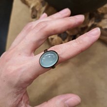 戒指天空藍滴釉開口戒指女年新款潮輕奢網紅小眾設計感簡約食指戒 歷史價格詳細信息