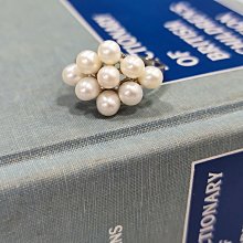 925純銀花朵珍珠戒指女小眾高級輕奢指環韓國東大門精品開口戒子-鴻運飾品 歷史價格詳細信息