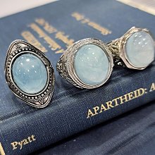 海藍寶925銀鑲嵌吊墜簡約鑲嵌夏日必備水藍藍上身超絕標價賣價拍下不退不換 歷史價格詳細信息