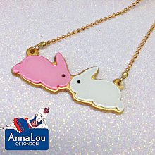 Anna Lou OF LONDON 倫敦品牌 hammered diamond 方鑽長項鍊 金色 銀色 玫瑰金項鍊 歷史價格詳細信息