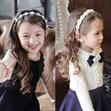 韓版 兒童珍珠蕾絲立體皇冠 髮夾 公主風訂製款-超值2入kiret 歷史價格詳細信息