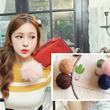 【甜美球球雙頭髮圈】韓式髮圈 可愛髮圈 彈性髮圈 綁髮圈 束髮圈 無縫髮圈 編織髮圈 粉色髮圈 黑髮圈 粗髮圈 女生髮飾 歷史價格詳細信息